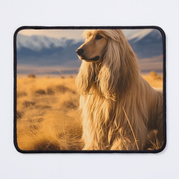 Item preview, Afghan hound gentle giant dog breed in nature photography designed and sold by NBSStore.
