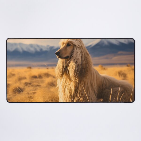 Item preview, Afghan hound gentle giant dog breed in nature photography designed and sold by NBSStore.