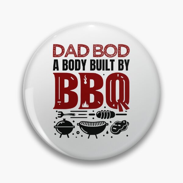 Item preview, Funny Dad Bod A Body Built By Bbq designed and sold by Daqomm.