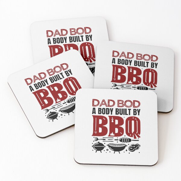 Item preview, Funny Dad Bod A Body Built By Bbq designed and sold by Daqomm.