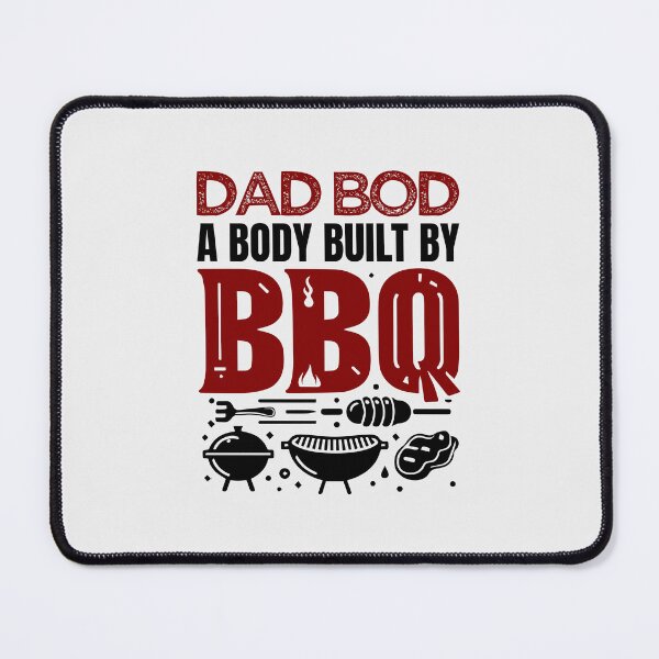 Item preview, Funny Dad Bod A Body Built By Bbq designed and sold by Daqomm.