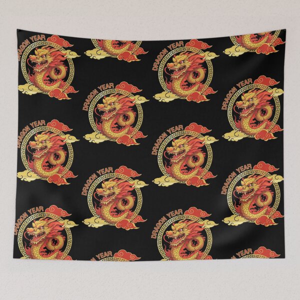 Item preview, Celebrate the Dragon New Year with Majestic Designs – Unique Redbubble Creations designed and sold by Blendfactor.