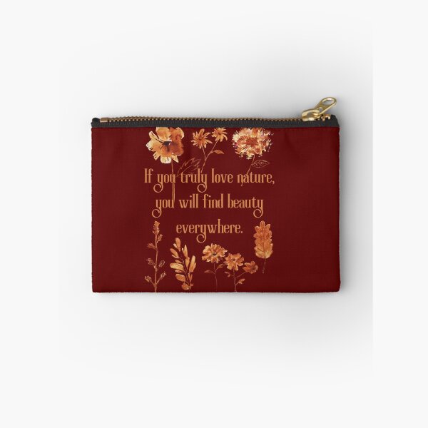 Item preview, If You Truly Love Nature, You Will Find Beauty Everywhere. Vincent Van Gogh Quote designed and sold by Rebel-Design.