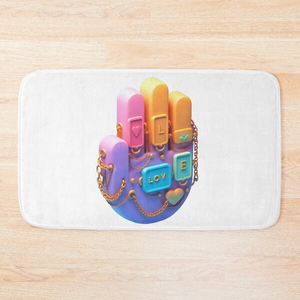 Item preview, Hand with LOVE Plaques designed and sold by Glariix.