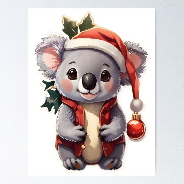 Item preview, Christmas Koala designed and sold by UltimateWorld.