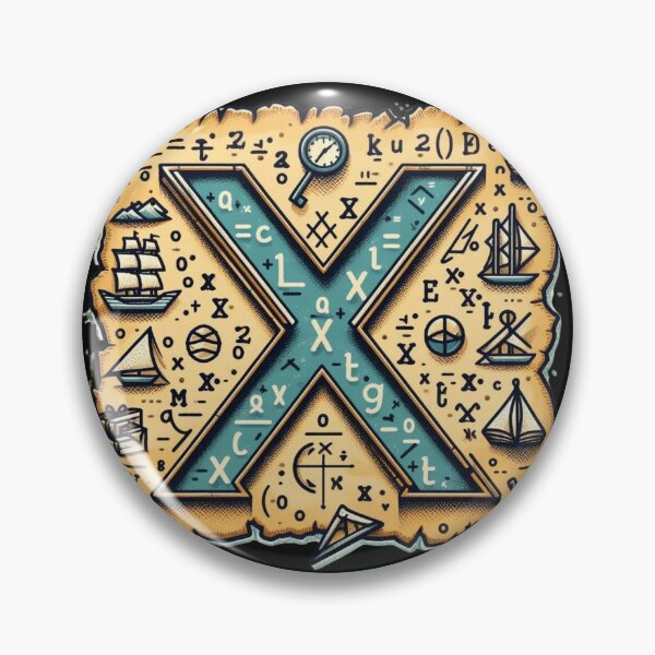 Item preview, Algebraic Treasure Hunt designed and sold by HeadTurningArt.