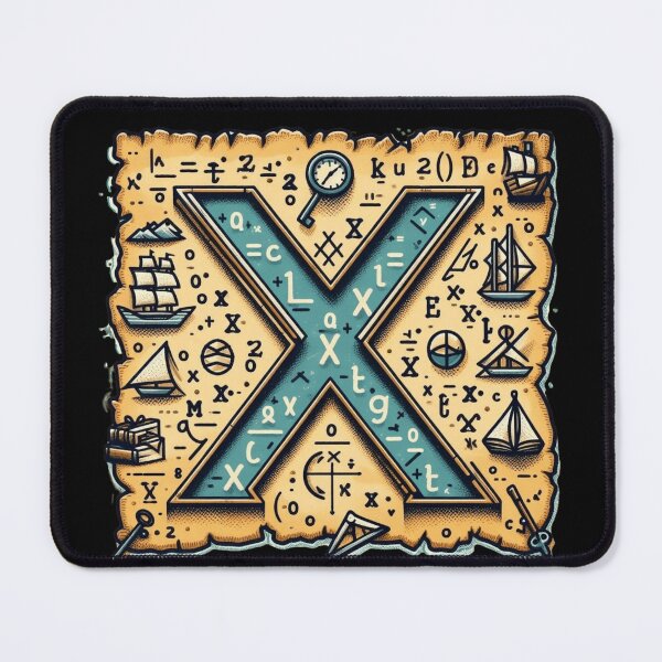 Item preview, Algebraic Treasure Hunt designed and sold by HeadTurningArt.