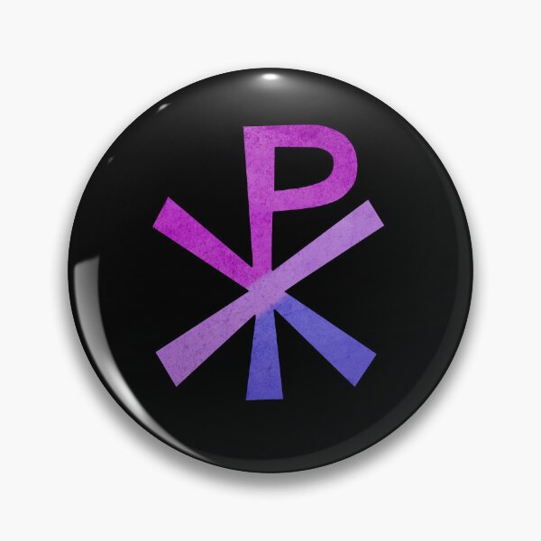 Item preview, Christian Symbol - Bi Sexual - Chi Ro Pride designed and sold by BackgroundPixel.
