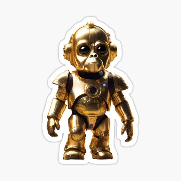 King Kong Robot Sticker