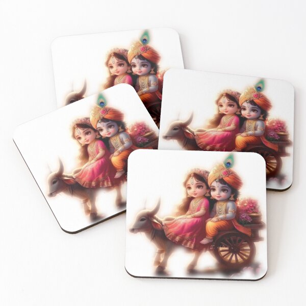 Item preview, Cute Radha Krishan art designed and sold by RKart2023.