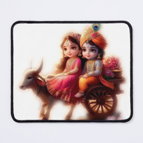 Item preview, Cute Radha Krishan art designed and sold by RKart2023.