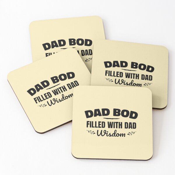 Item preview, Funny Vintage Dad Bod Filled With Dad Wisdom designed and sold by Daqomm.
