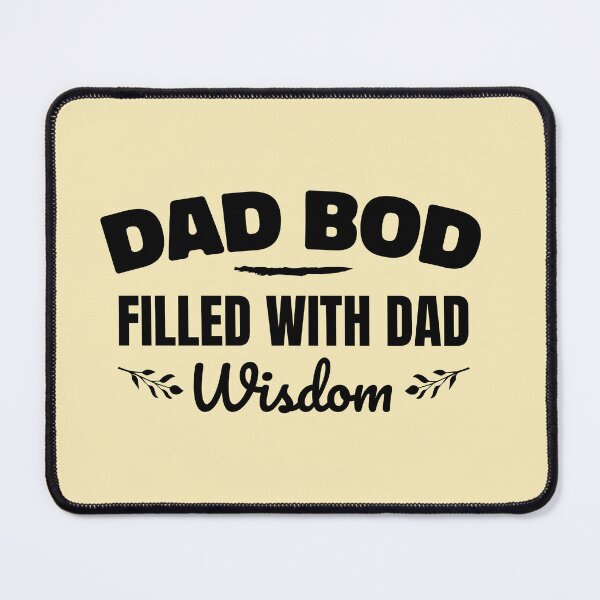 Item preview, Funny Vintage Dad Bod Filled With Dad Wisdom designed and sold by Daqomm.