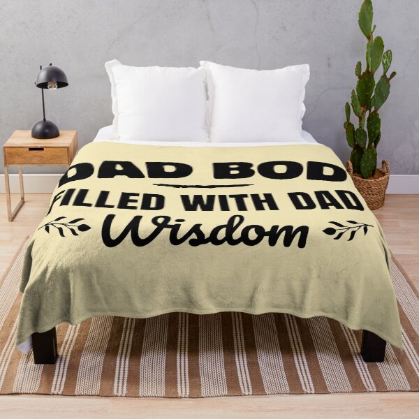 Item preview, Funny Vintage Dad Bod Filled With Dad Wisdom designed and sold by Daqomm.