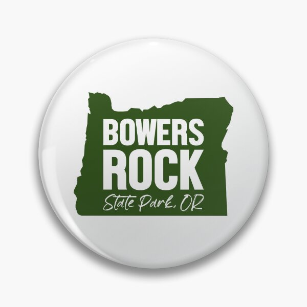 Item preview, Bowers Rock State Park Oregon Map designed and sold by bivenart.