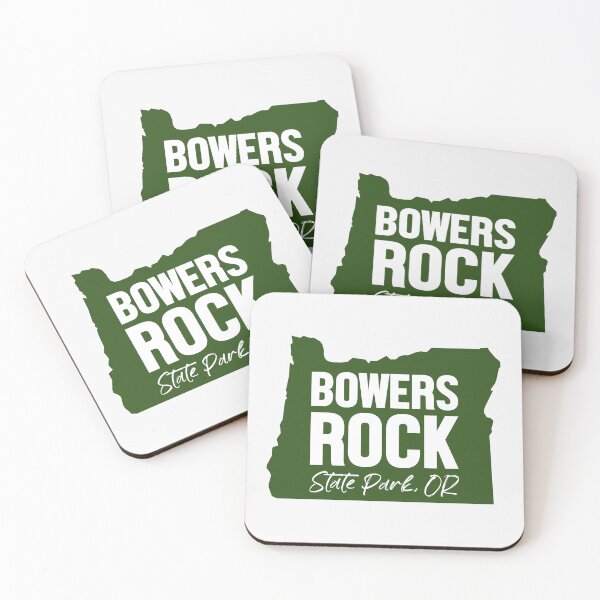 Item preview, Bowers Rock State Park Oregon Map designed and sold by bivenart.