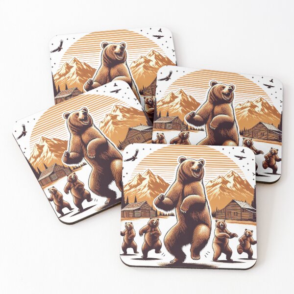 Item preview, Dancing Bear Funny designed and sold by clintang.