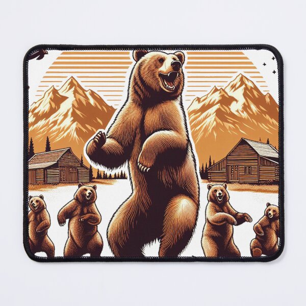 Item preview, Dancing Bear Funny designed and sold by clintang.
