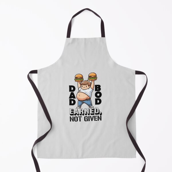 Item preview, Funny Cute Cartoon Dad Bod Earned Not Given designed and sold by Daqomm.