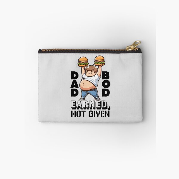 Item preview, Funny Cute Cartoon Dad Bod Earned Not Given designed and sold by Daqomm.