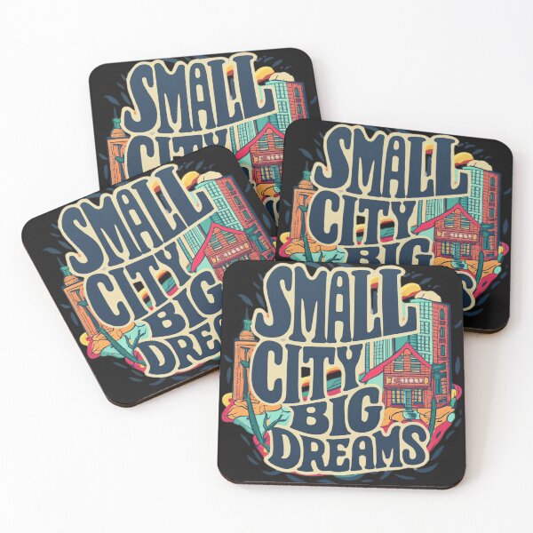 Item preview, Small city,Big Dreams designed and sold by MillenniumDrip.