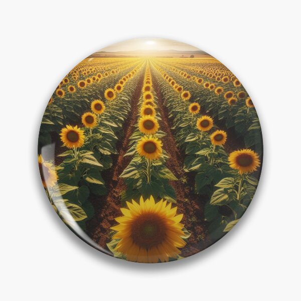 Item preview, Sunflower field, Aesthetic sunflowers   designed and sold by MarJul.