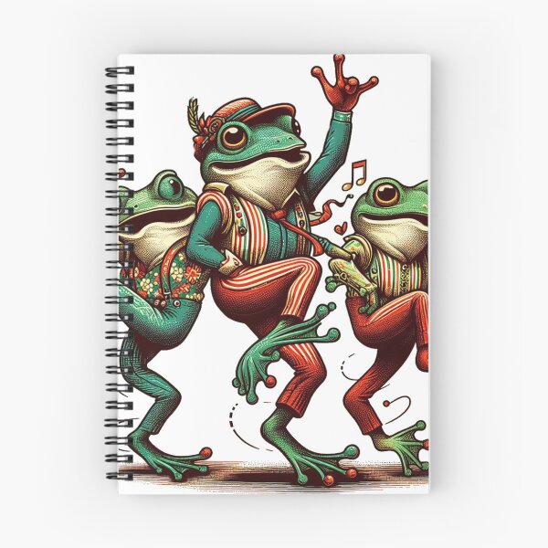 Item preview, Funny Dancing Frogs designed and sold by clintang.