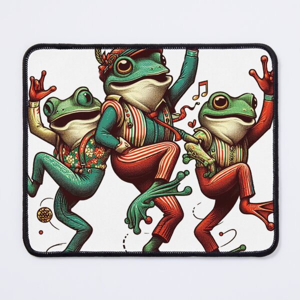 Item preview, Funny Dancing Frogs designed and sold by clintang.