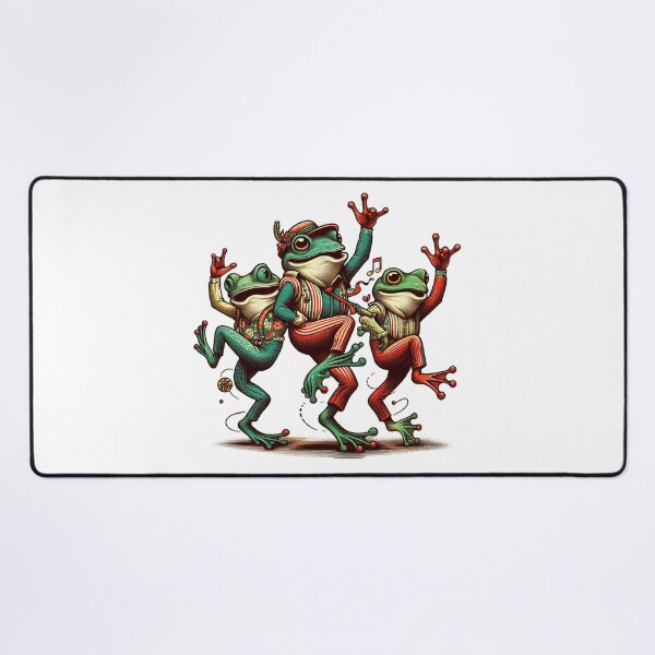 Item preview, Funny Dancing Frogs designed and sold by clintang.