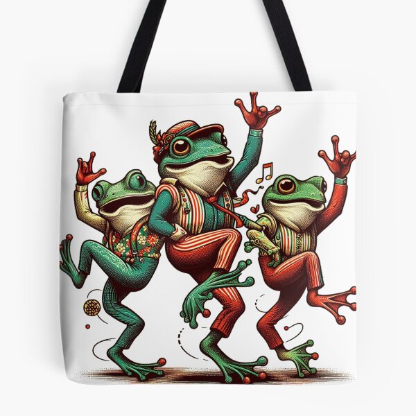 Item preview, Funny Dancing Frogs designed and sold by clintang.