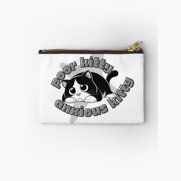 Item preview, Poor Kitty, anxious kitty designed and sold by Fr0mtheMachine.