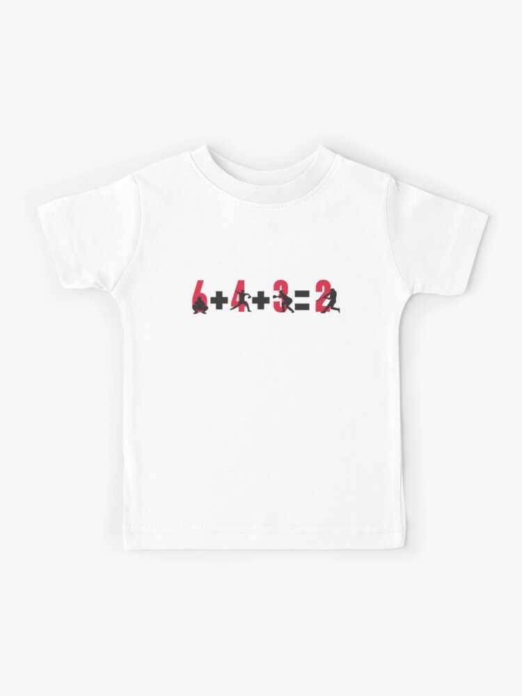 6 4 3 double play t shirt