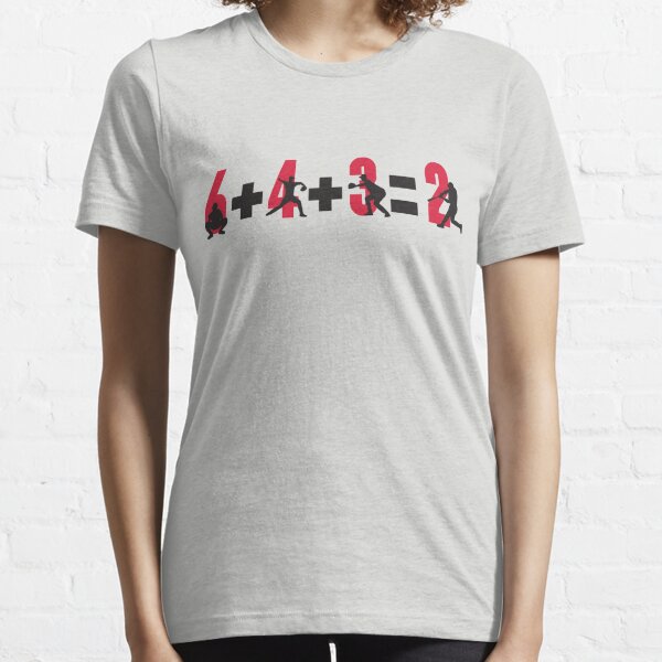 Baseball double play: 6+4+3=2 Essential T-Shirt