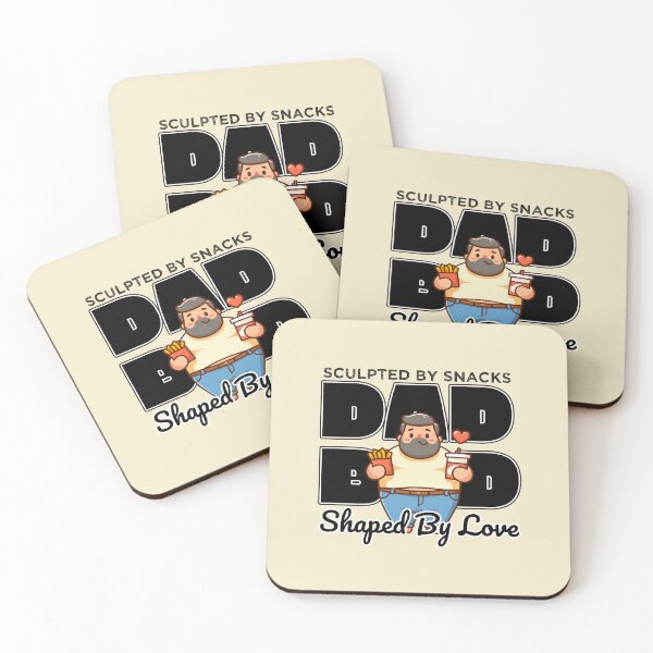 Item preview, Dad Bod Sculpted By Snacks Shaped By Love designed and sold by Daqomm.