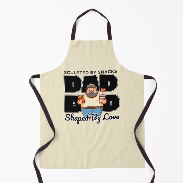 Item preview, Dad Bod Sculpted By Snacks Shaped By Love designed and sold by Daqomm.