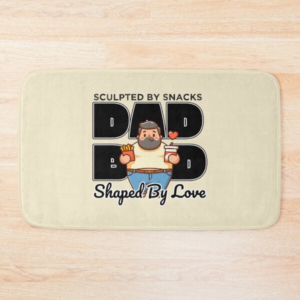 Item preview, Dad Bod Sculpted By Snacks Shaped By Love designed and sold by Daqomm.