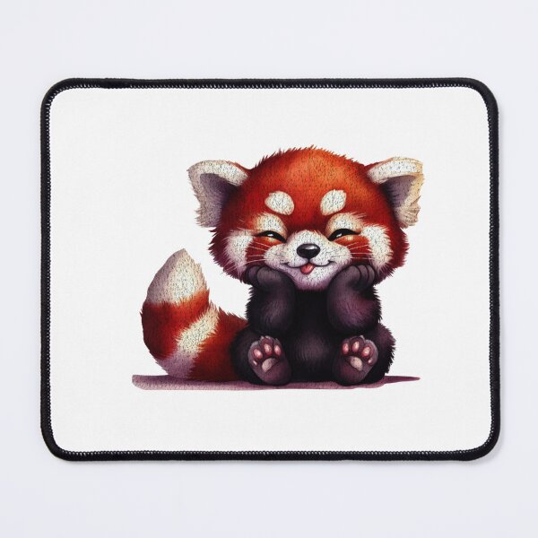 Item preview, Blissful Red Panda: Cozy Contentment designed and sold by KateBlakeO.