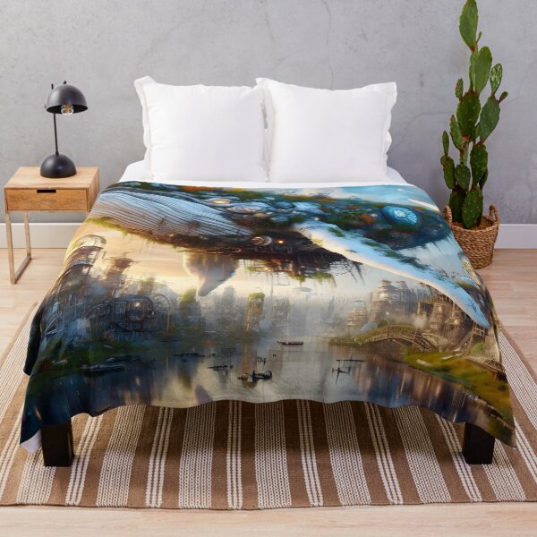 Item preview, Fantasy Whaleship designed and sold by PursuitPixels.