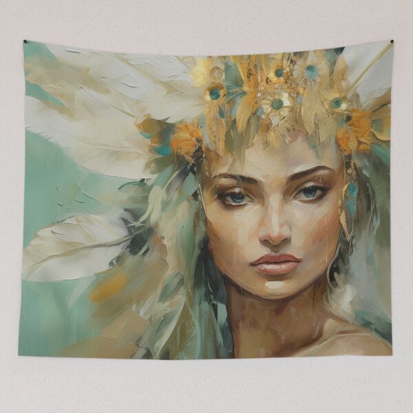 Item preview, "Queen of Nature" by Dr. Magdalena Laabs designed and sold by LaabsArtGallery.
