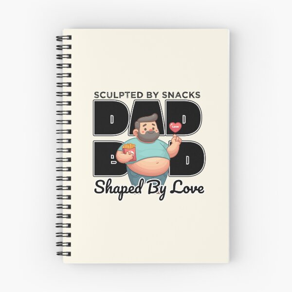 Item preview, Dad Bod Sculpted By Snacks Shaped By Love designed and sold by Daqomm.