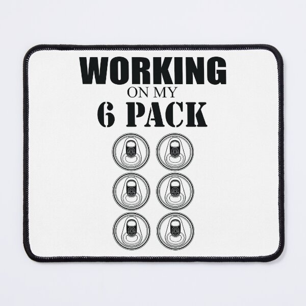 Item preview, Working on my 6 Pack - Funny - Light shirts designed and sold by rclwow.