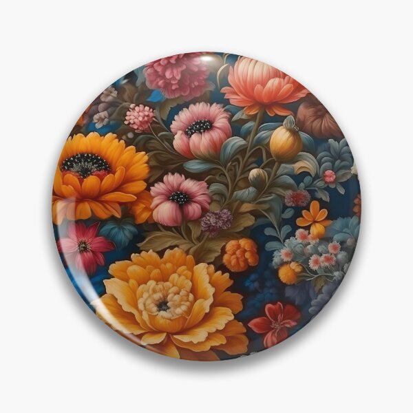 Item preview, [AI Art] Renaissance floral pattern designed and sold by Sissle.