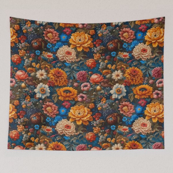 Item preview, [AI Art] Renaissance floral pattern designed and sold by Sissle.
