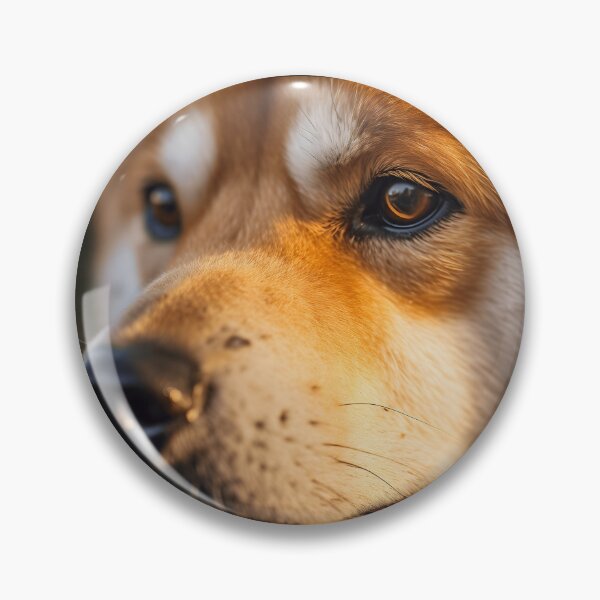 Item preview, Sweet Japanese akita inu large dog breed photography designed and sold by NBSStore.