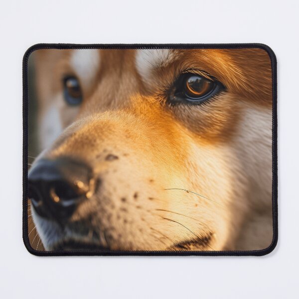 Item preview, Sweet Japanese akita inu large dog breed photography designed and sold by NBSStore.