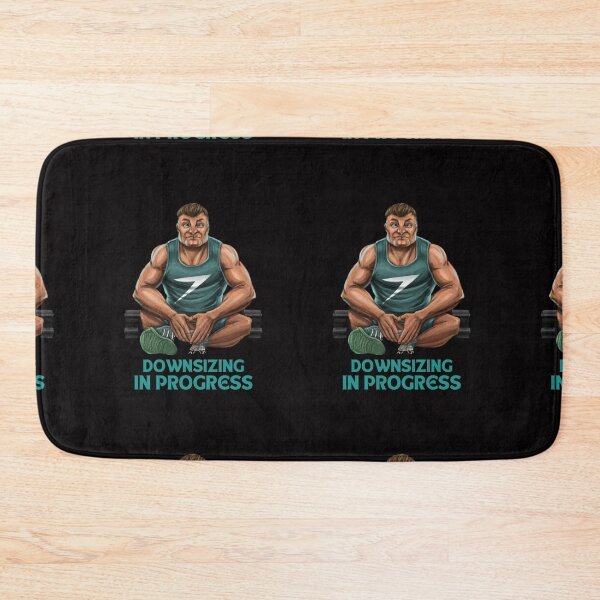 Item preview, Downsizing In Progress Funny Gym Workout designed and sold by TrendsLook.