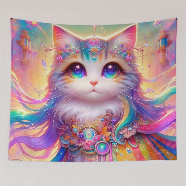 Item preview, Dreamy Cat designed and sold by Capybaradox.