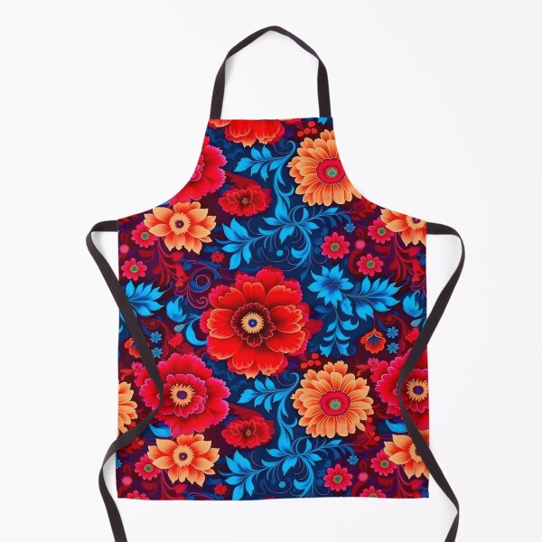 Item preview, [AI Art] Khokhloma floral pattern designed and sold by Sissle.