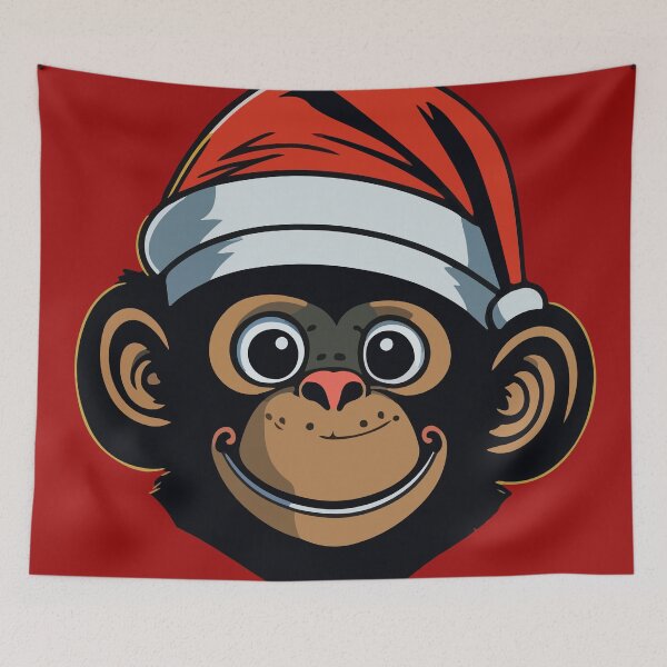 Item preview, Christmas Monkey designed and sold by Asotshop.