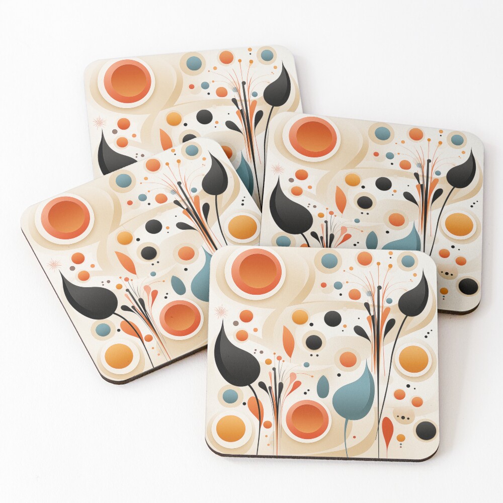 Item preview, Coasters (Set of 4) designed and sold by ColorsAndStyle.